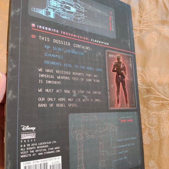 Star Wars Rogue One Rebel Dossier, Hardback, New Without Tags - Picture 7 of 8